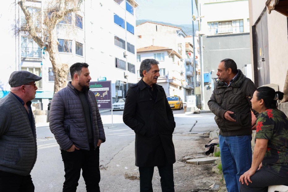 Gemlik’in Köklü Caddesi’nde Önemli Çalışma