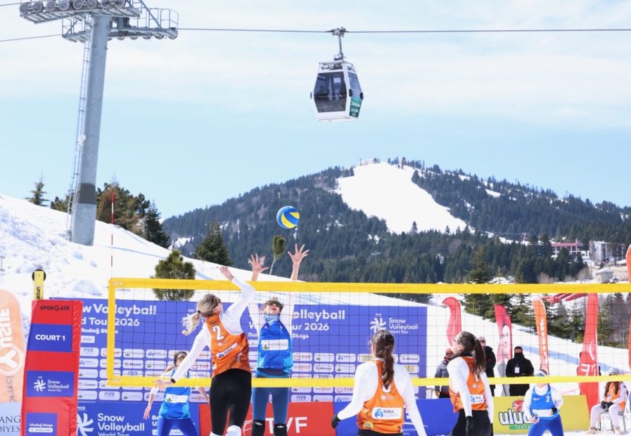 Kar Voleybolunun Kalbi 3 Gün Boyunca Uludağ’da Atacak