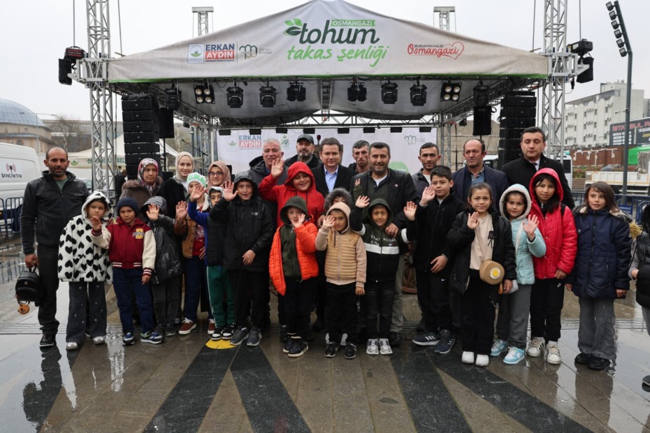 Osmangazi’de Tohum Takas Şenliği’yle Bereket Paylaşıldı
