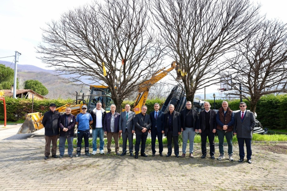 Hamidiye’de Zeytinliklere Modern Sulama Hattı