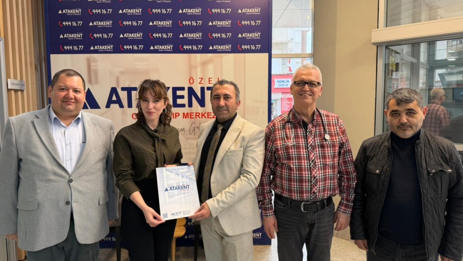 Gemlik Gazeteciler Cemiyeti ile Özel Atakent Tıp Merkezi Arasında İndirim Protokolü İmzalandı