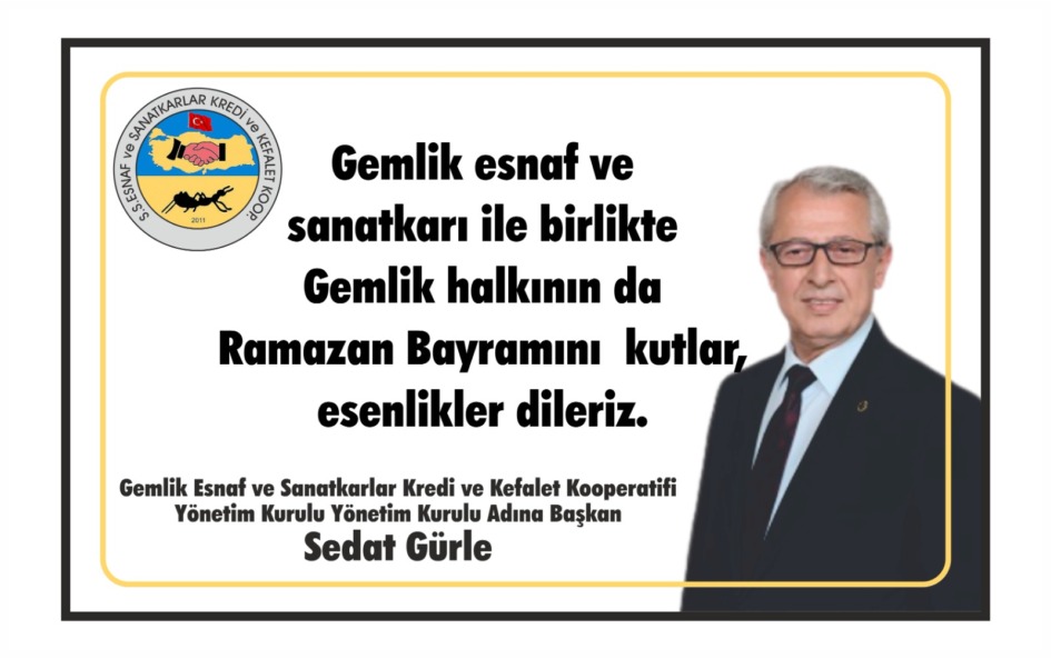 Sedat Gürle ve Yönetiminden Bayram Mesajı