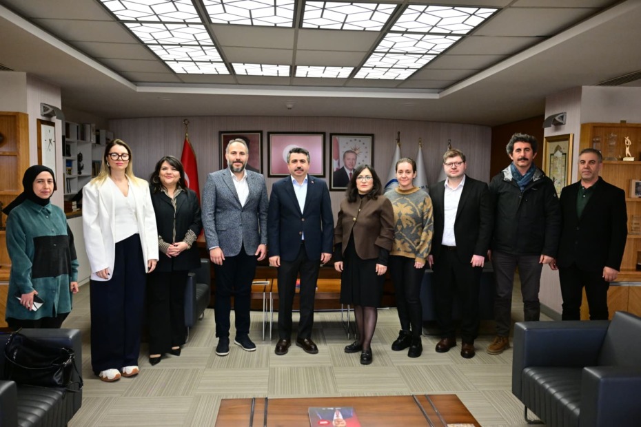 BAŞKAN YILMAZ’A ‘AKADEMİK’ ZİYARET