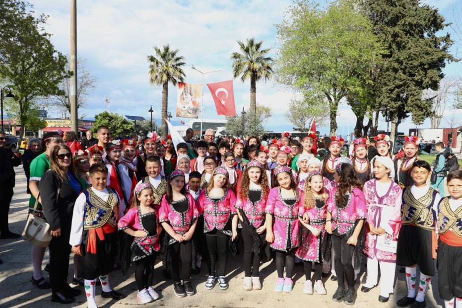 ÇOCUK BAYRAMI MUDANYA’DA COŞKUYLA KUTLANDI