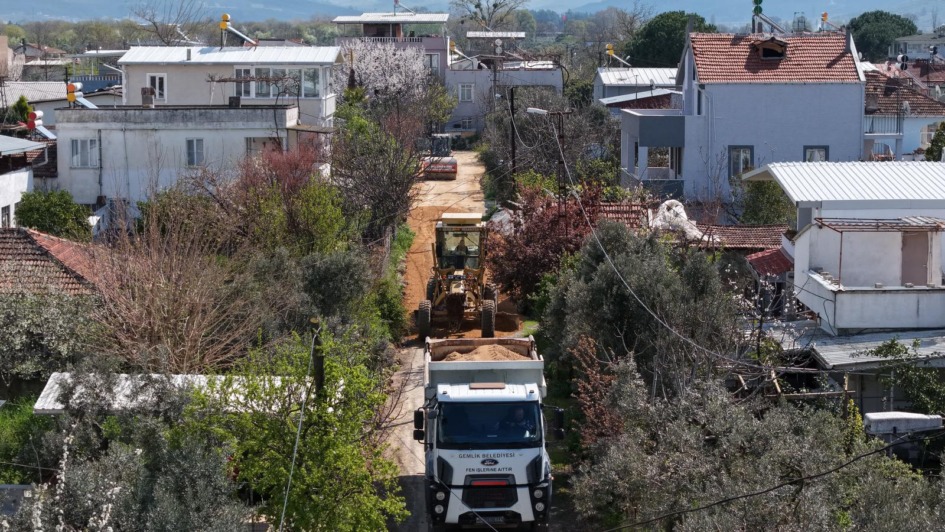 Kumsaz 505-506 No’lu Sokak’ta Zemin İyileştirme Çalışması Gerçekleştirildi