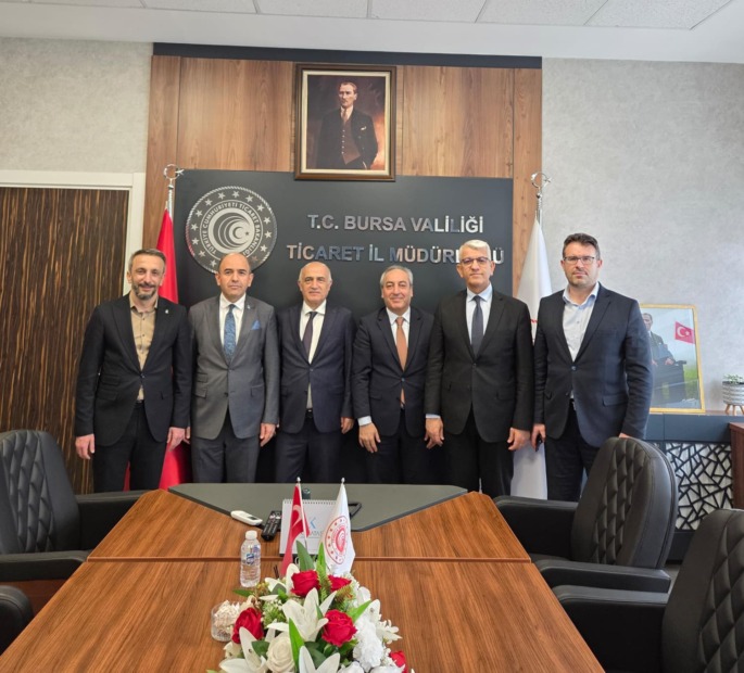 Gemlik Kaymakamı Canbaba Bursa’da Temaslarda Bulundu