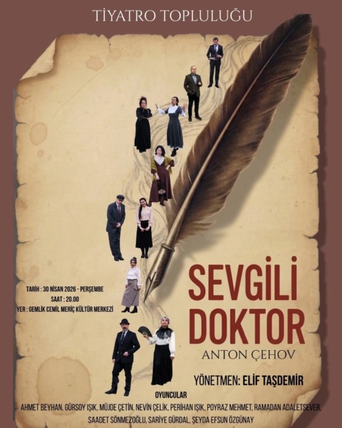 Okuma Grubundan Sahneye: “Sevgili Doktor” Gemlik’te Perde Açıyor