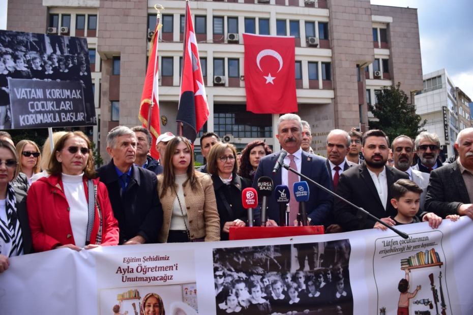 CHP Bursa çocuklar için yürüdü: “Yaşananlar münferit değil, ihmalin sonucu”