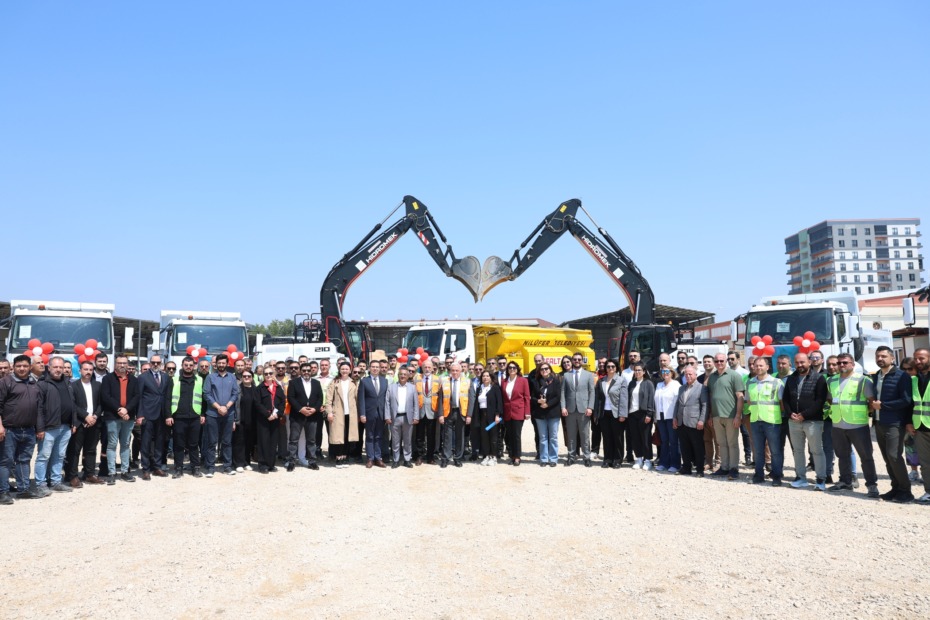 Nilüfer Belediyesi’nin yeni araçları yollarda
