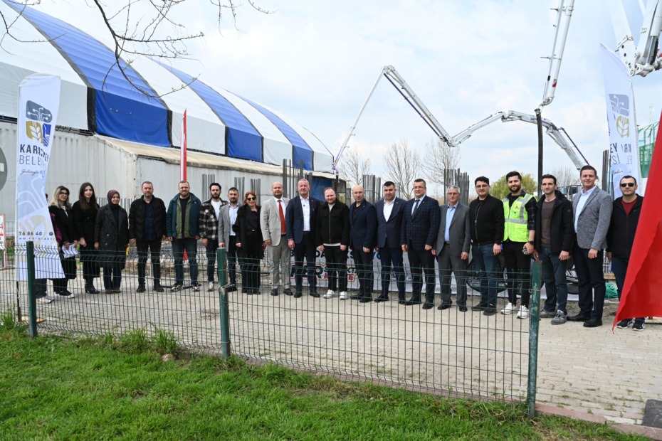 KARACABEY’DE HAMAM VE SAUNA KOMPLEKSİNİN TEMELİ ATILDI