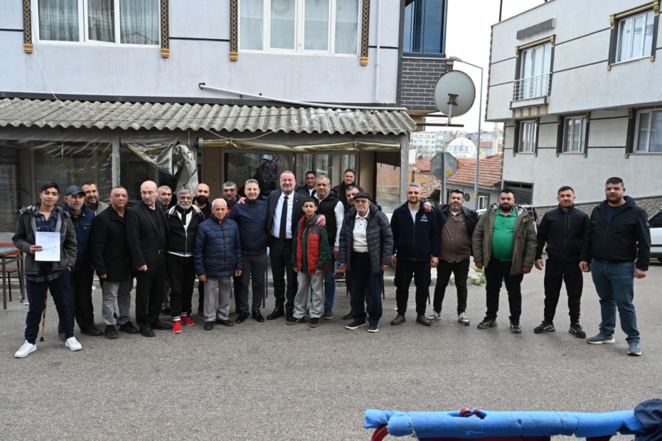 BAŞKAN KARABATI’DAN SADET MAHALLESİ’NE ANLAMLI ZİYARET