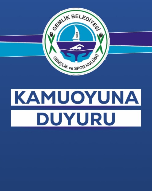 Gemlik Belediyespor Kulübü Yönetim Kurulundan Açıklama