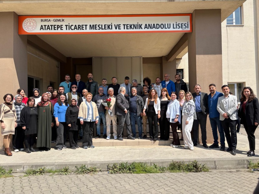 TİCARET LİSESİNİN KADİR HOCASI EMEKLİ OLDU (VİDEOLU HABER)