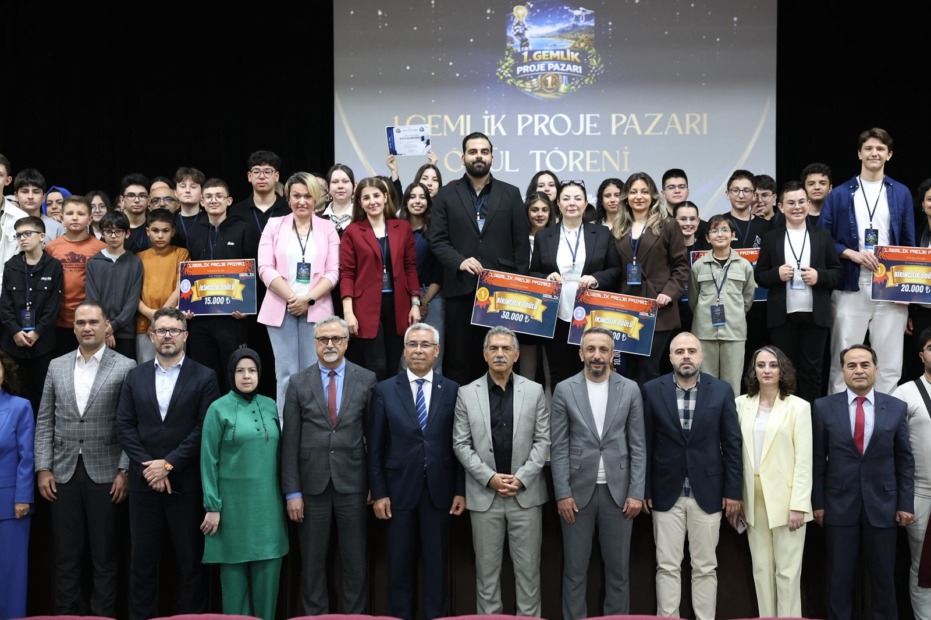 Gemlik 1 Proje Pazarı Yarışması Ödülleri Sahiplerini Buldu