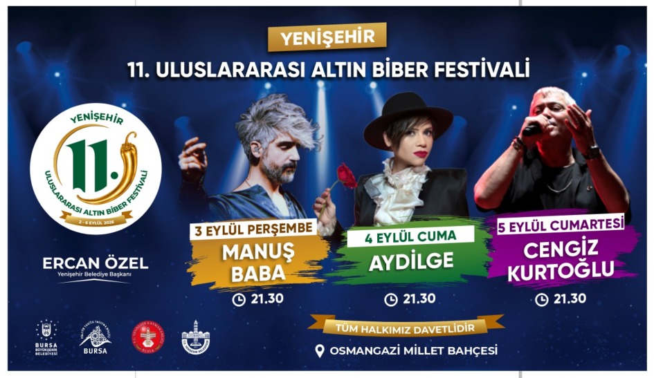YENİŞEHİR’DE FESTİVAL İÇİN GERİ SAYIM BAŞLADI!
