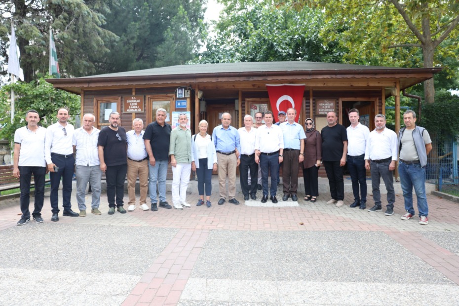 Başkan Aydın Osmangazi’nin Nabzını Sahada Tuttu