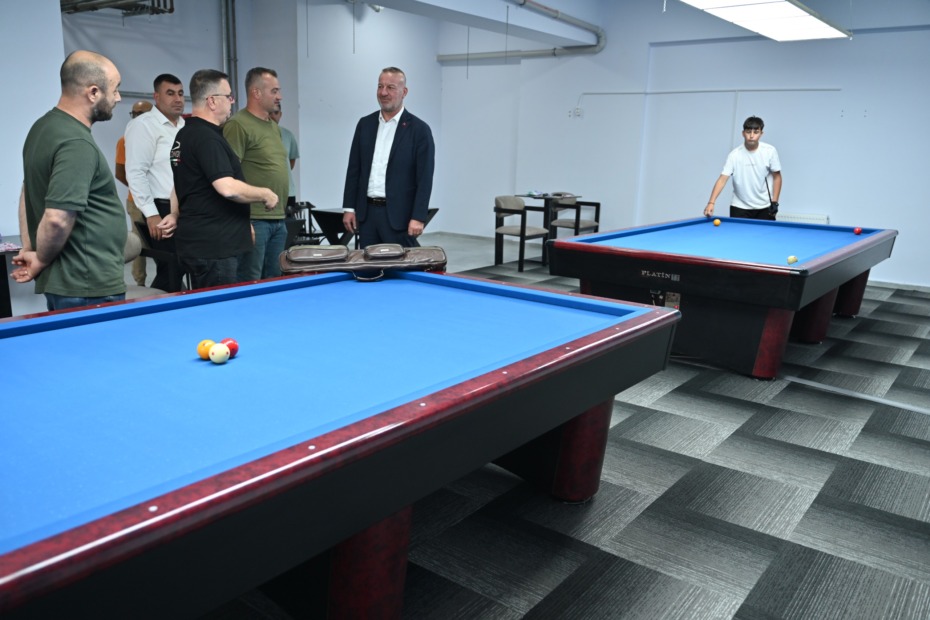 KARACABEY’DE BİLARDO SPORU İÇİN YENİ DÖNEM BAŞLADI