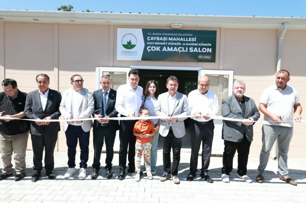 Çaybaşı Mahallesi Çok Amaçlı Salonuna Kavuştu