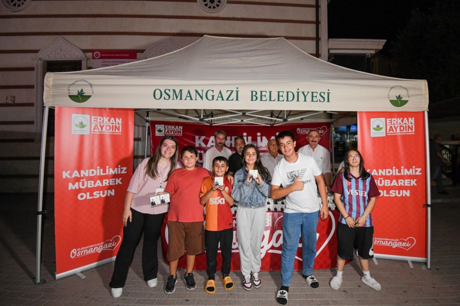 Mevlit Kandili’nin Bereketi Osmangazi’de Paylaşıldı