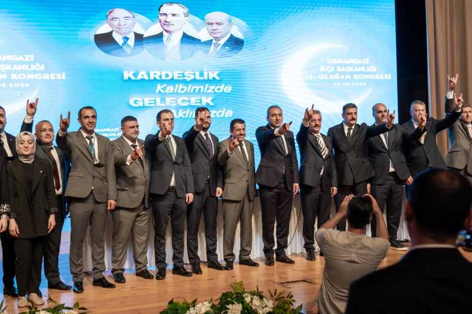MHP OSMANGAZİ’DE BAYRAK DEĞİŞİMİ