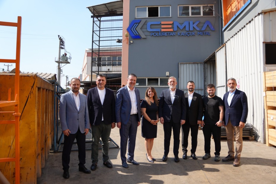 BTSO Başkanı Burkay ve MÜSİAD Bursa’dan CEMKA’ya ziyaret