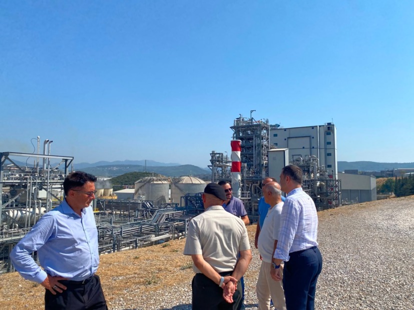 Kaymakam Canbaba’dan Gemlik Gübre Fabrikası’na Ziyaret