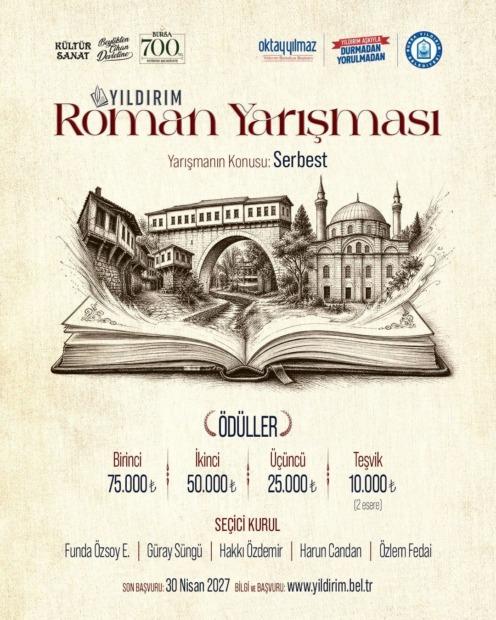 YILDIRIM ROMAN YARIŞMASI’NDA HEYECAN BAŞLADI